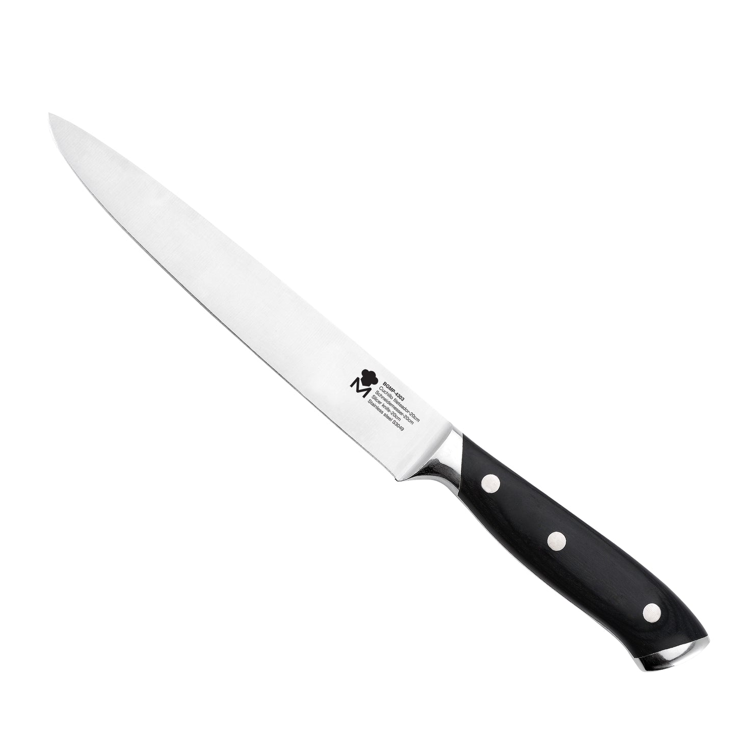 CUCHILLO FILETEADOR 20CM ACER.INOX MASTER MP